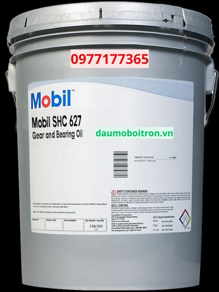 mobil-shc-627 Dầu bánh răng và ổ trục MOBIL SHC 627