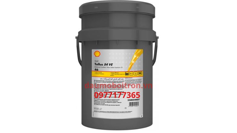 Shell Tellus Aw46 Shell Tellus S2 VE 46, Dầu thủy lực Shell cao cấp