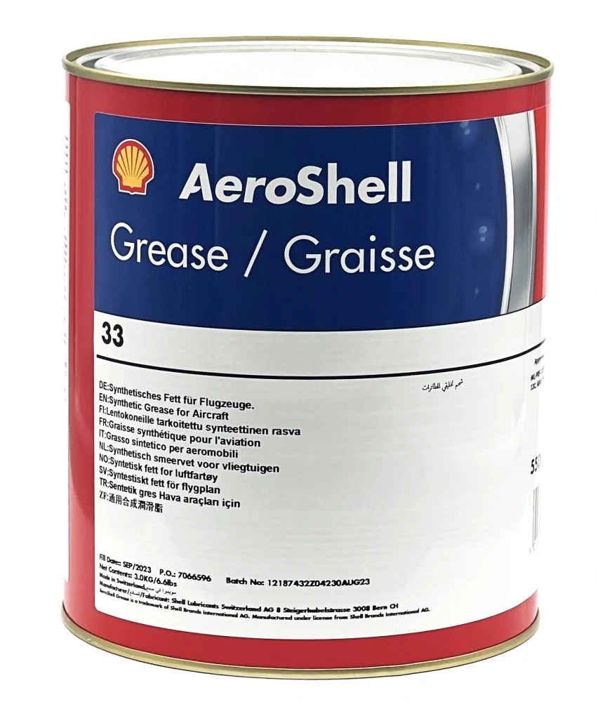 aeroshell-grease-33 mỡ bôi trơn hàng không AeroShell Grease 33