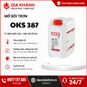 OKS 387 – Dầu graphite chịu nhiệt cho xích, đăng ký NSF H1