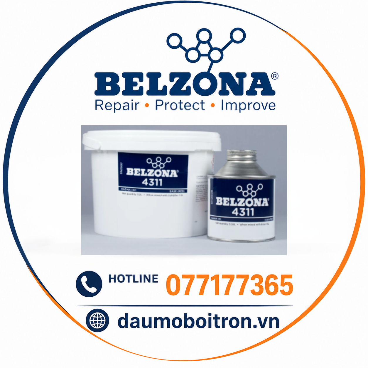 Keo Belzona 4311 - CÔNG TY TNHH THƯƠNG MẠI VÀ ĐẦU TƯ KHÁNH GIA