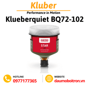 Klueberquiet BQH 72-102 – Mỡ Vòng Bi Nhiệt Độ Cao, Độ Ồn Thấp