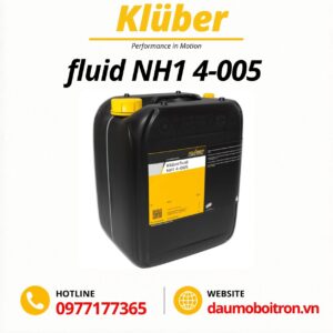 Kluberfluid NH1 4-005 – Dầu barrier cho phớt cơ khí NSF H1