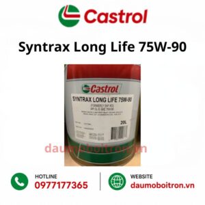 Dầu Cầu Tổng Hợp Castrol Syntrax Long Life 75W-90 Chính Hãng