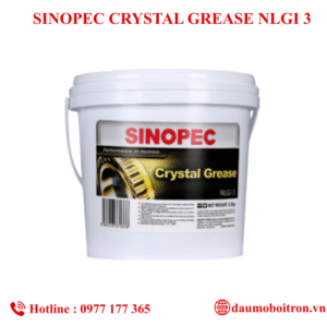 SINOPEC CRYSTAL GREASE NLGI 3