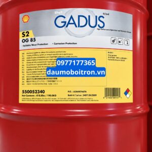 mỡ bôi trơn bánh răng hở Shell Gadus S2 OG 85